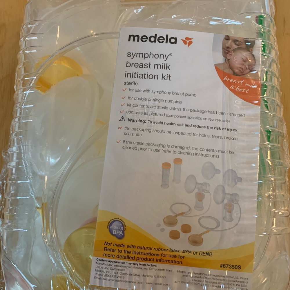 Medela symphony breast milk initiation kit